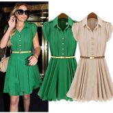 vestido shifron social